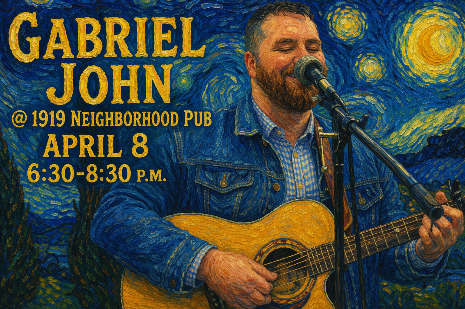 LIVE MUSIC w/ GABRIEL JOHN