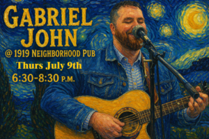 LIVE MUSIC w/ GABRIEL JOHN